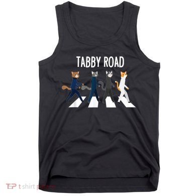 Tabby Road Cats Cat Lover Tank Top