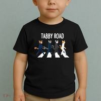 Tabby Road Cats Cat Lover Toddler T-Shirt thumb 2