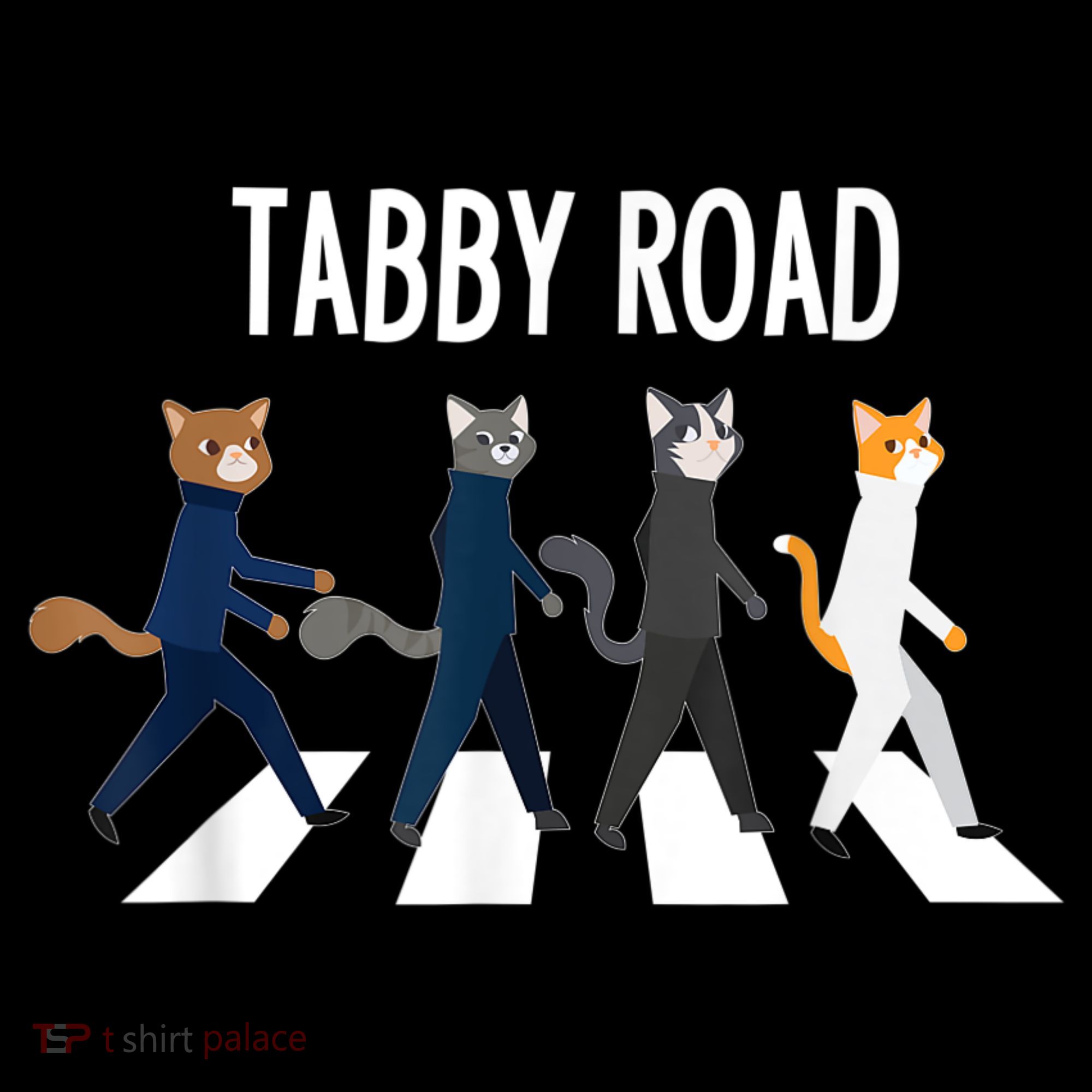 Tabby Road Cats Cat Lover Toddler T-Shirt