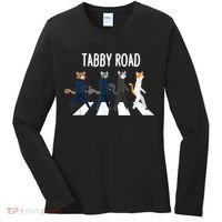 Tabby Road Cats Cat Lover Women's Long Sleeve Shirt thumb 0