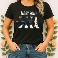 Tabby Road Cats Cat Lover Women's T-Shirt thumb 2
