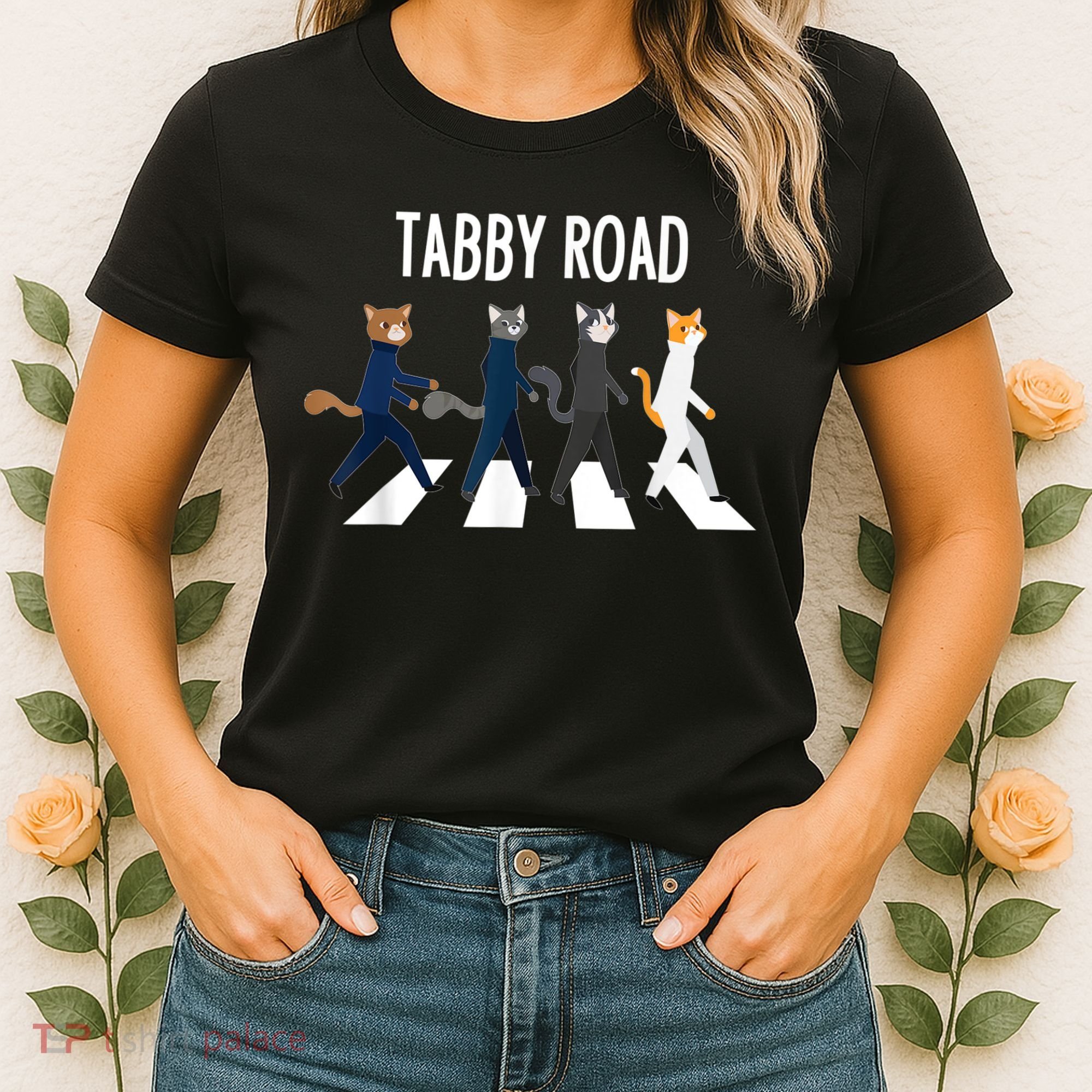 Tabby Road Cats Cat Lover Women's T-Shirt