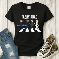 Tabby Road Cats Cat Lover Women's T-Shirt thumb 3