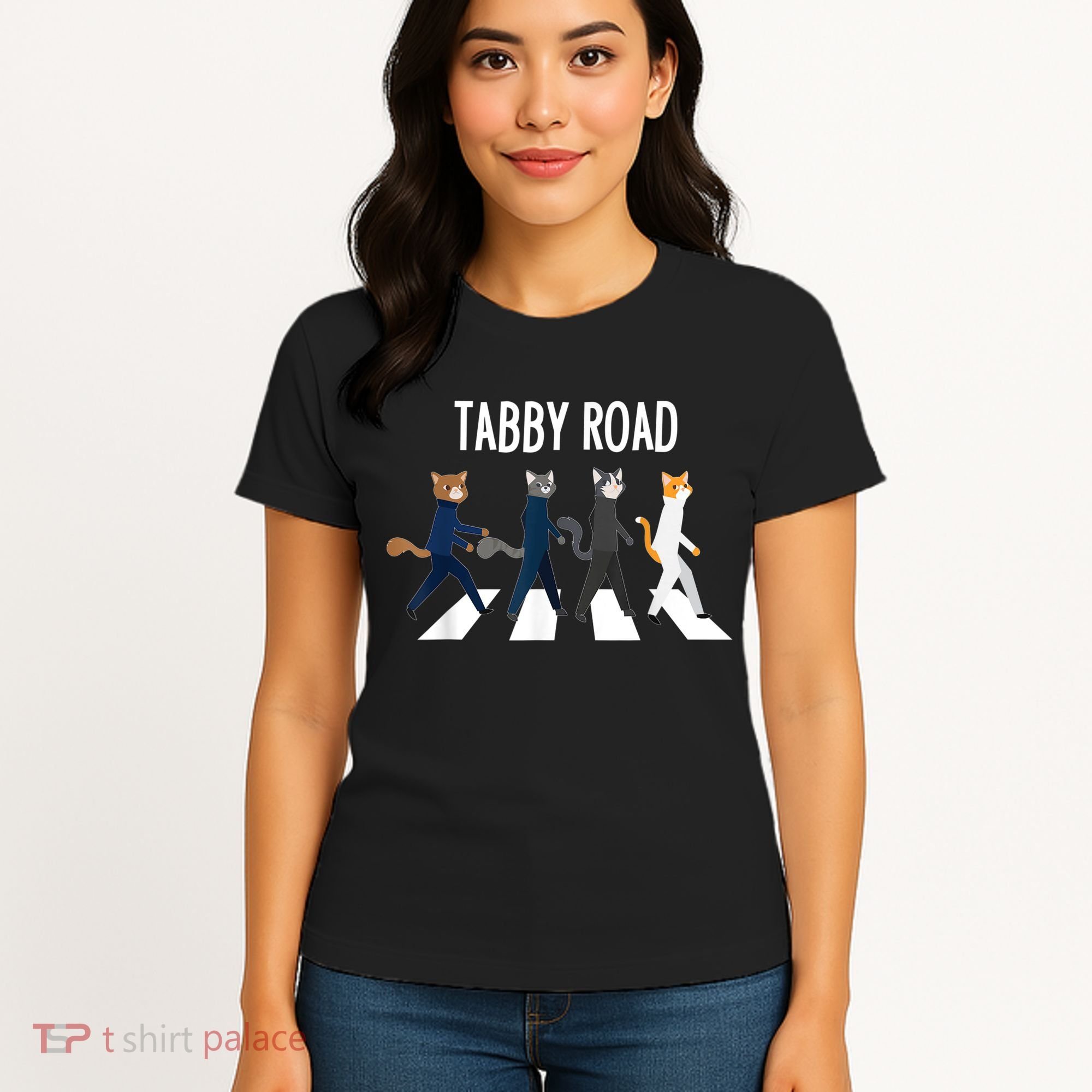 Tabby Road Cats Cat Lover Women's T-Shirt
