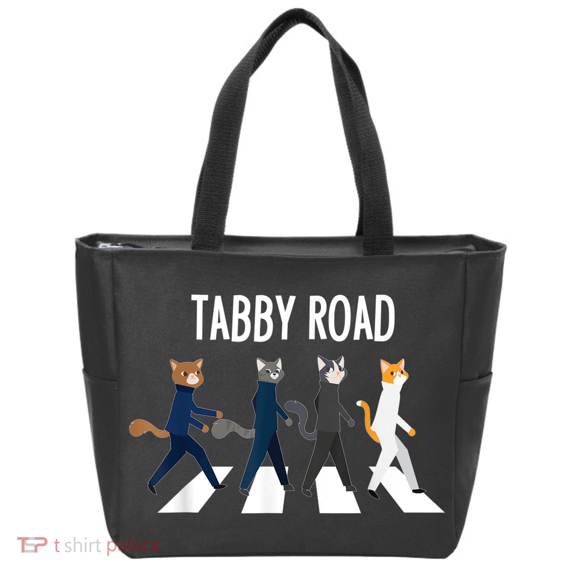 Tabby Road Cats Cat Lover Tote Bag