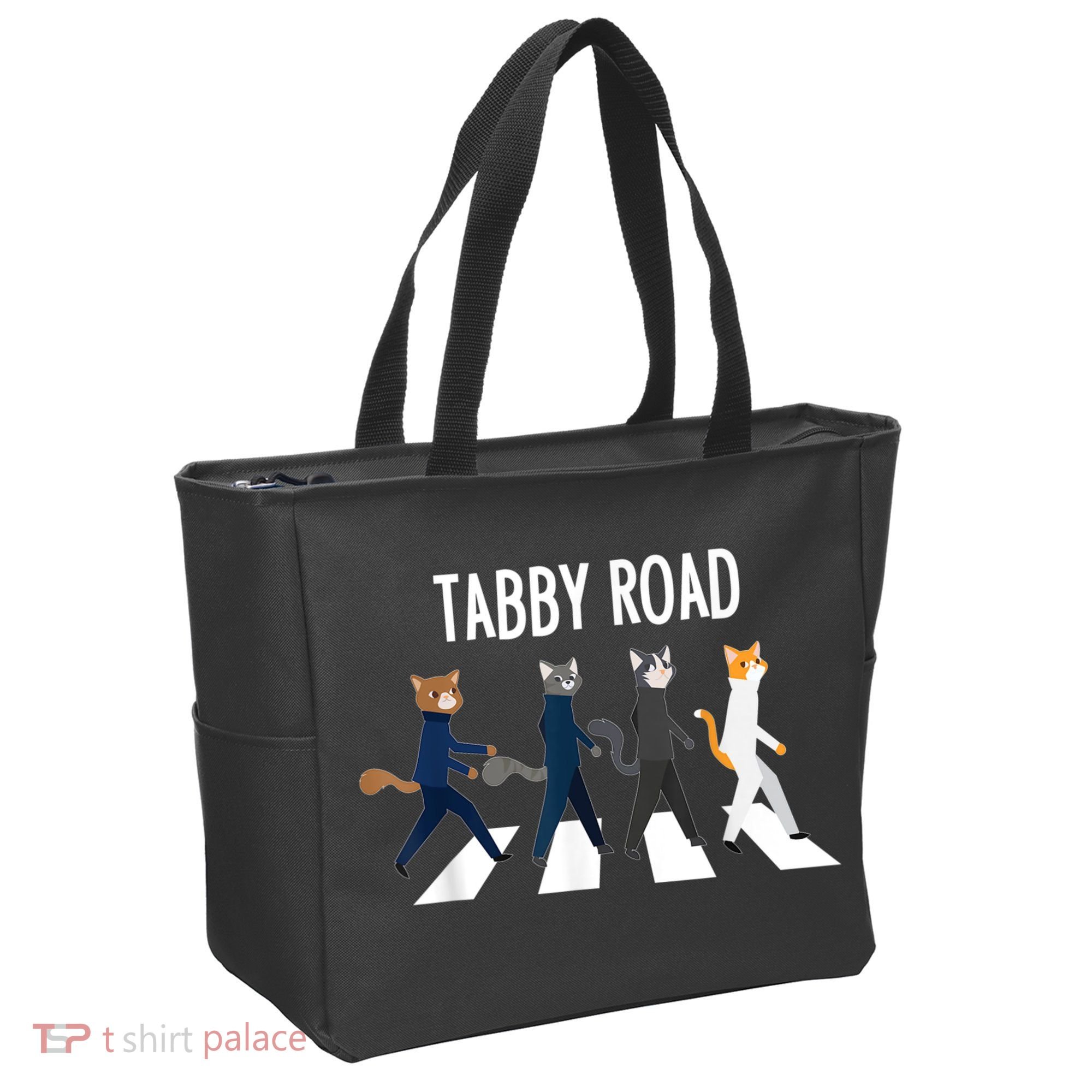 Tabby Road Cats Cat Lover Tote Bag