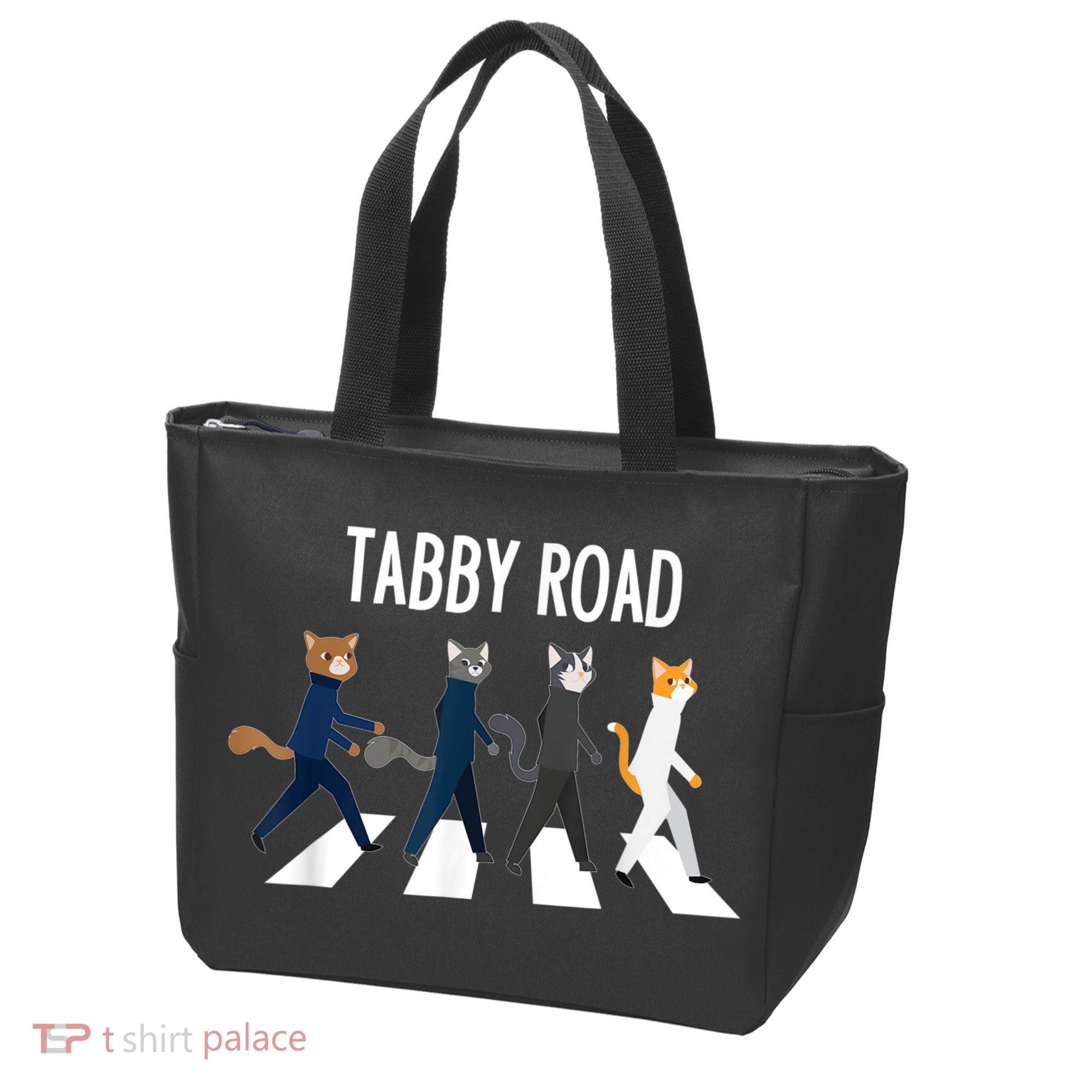 Tabby Road Cats Cat Lover Tote Bag