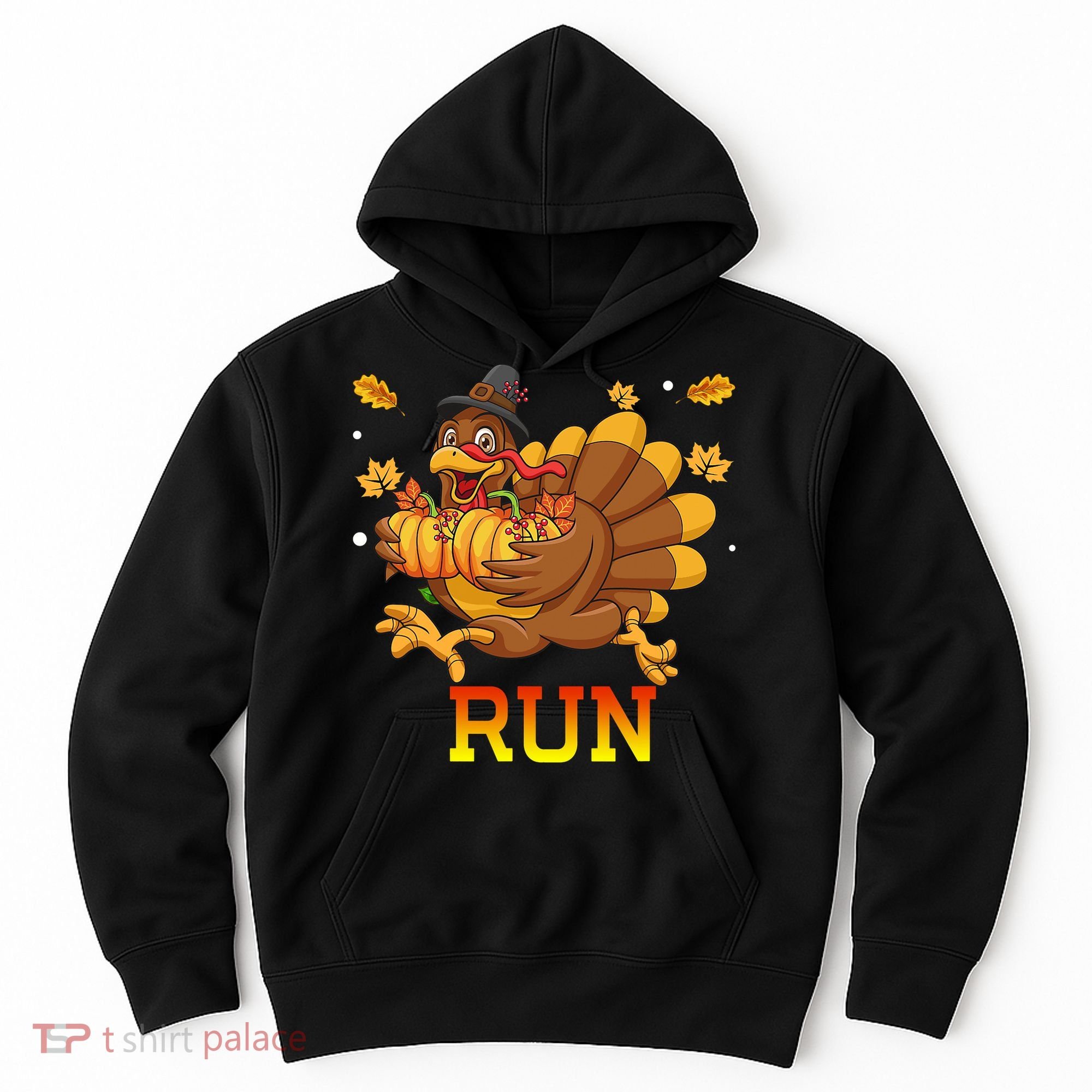 Turkey Run Costume Thanksgiving Running Turkey Trot Hoodie
