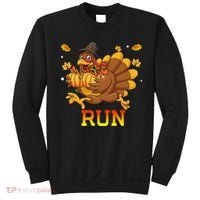 Turkey Run Costume Thanksgiving Running Turkey Trot Sweatshirt thumb 0