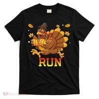 Turkey Run Costume Thanksgiving Running Turkey Trot T-Shirt thumb 0
