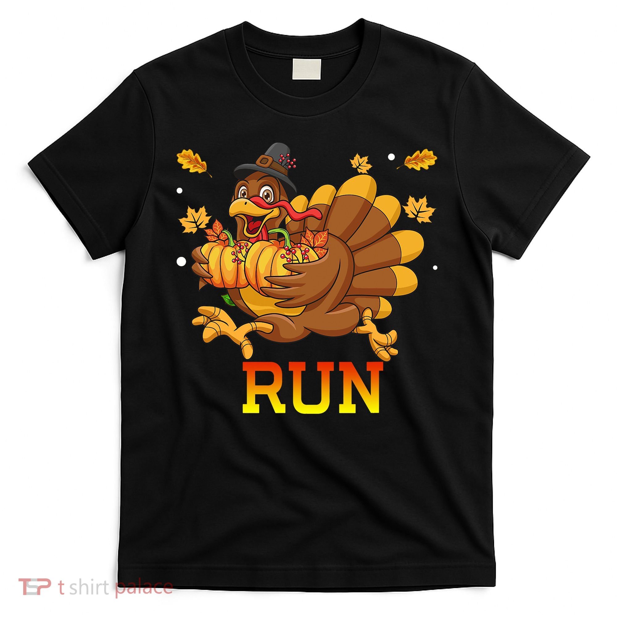 Turkey Run Costume Thanksgiving Running Turkey Trot T-Shirt