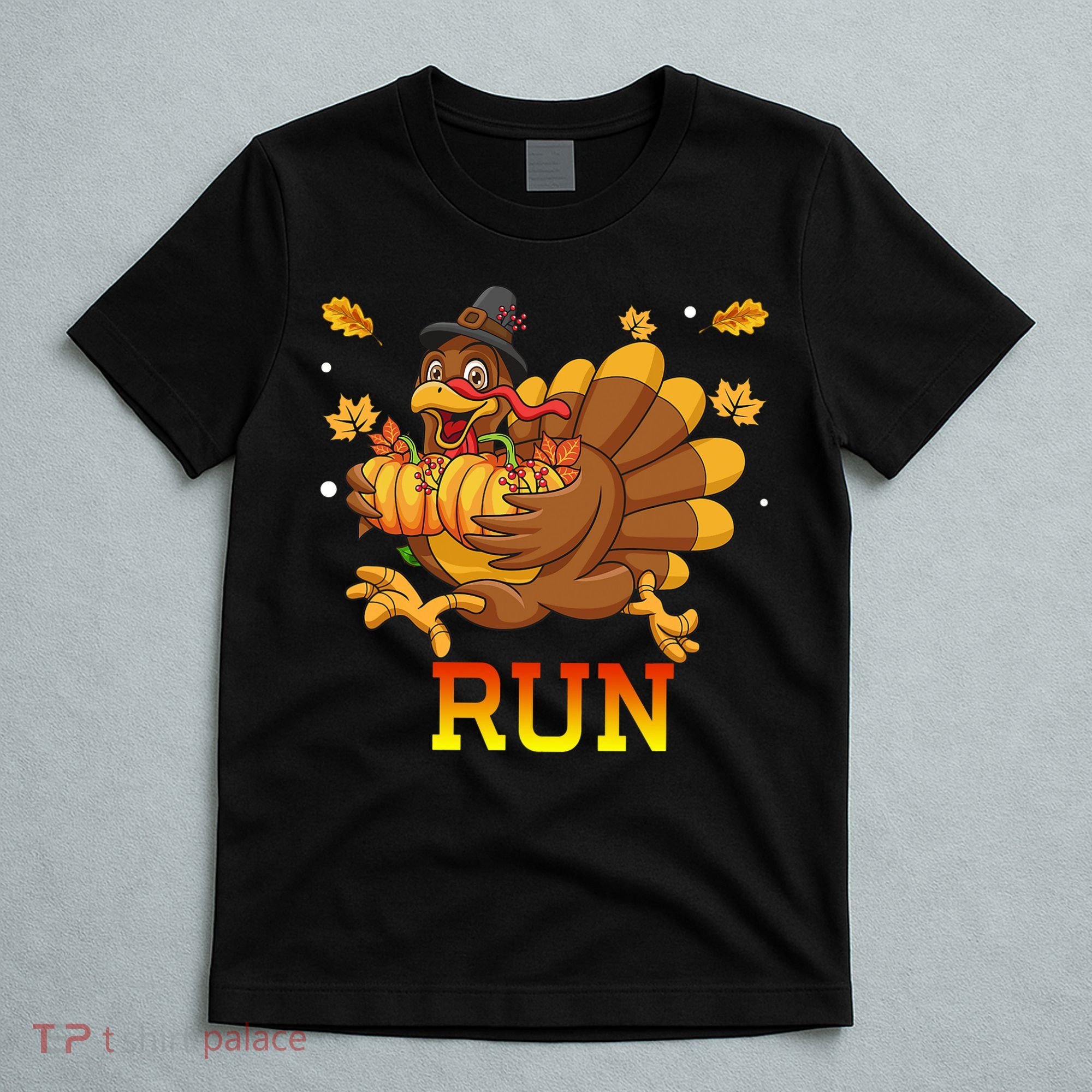Turkey Run Costume Thanksgiving Running Turkey Trot T-Shirt