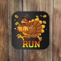 Turkey Run Costume Thanksgiving Running Turkey Trot Coaster thumb 0