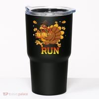 Turkey Run Costume Thanksgiving Running Turkey Trot Tumbler thumb 0