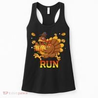 Turkey Run Costume Thanksgiving Running Turkey Trot Women's Tank Top thumb 0