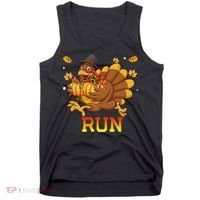 Turkey Run Costume Thanksgiving Running Turkey Trot Tank Top thumb 0