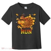 Turkey Run Costume Thanksgiving Running Turkey Trot Toddler T-Shirt thumb 0