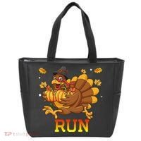 Turkey Run Costume Thanksgiving Running Turkey Trot Tote Bag thumb 0
