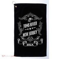Toms River City New Jersey Golf Towel thumb 0