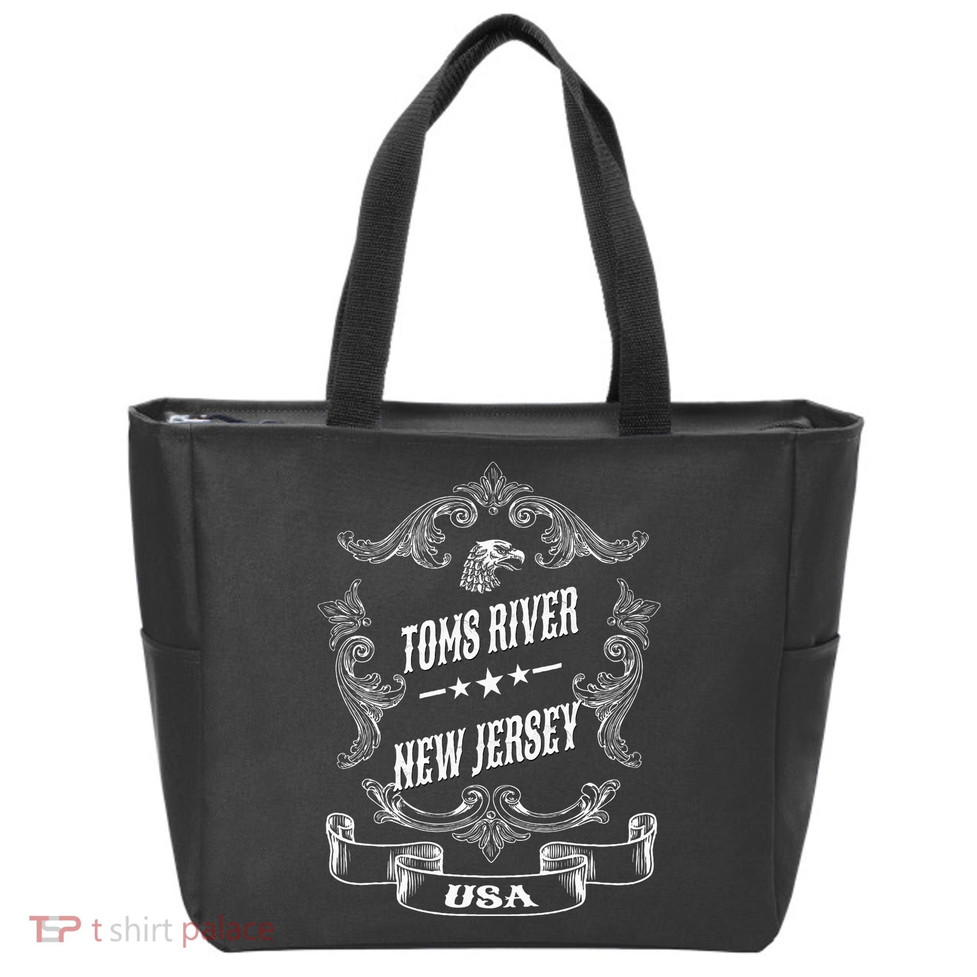 Toms River City New Jersey Tote Bag
