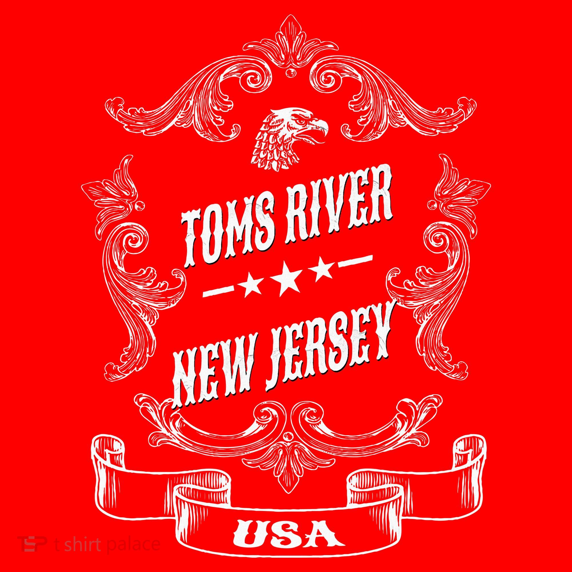 Toms River City New Jersey Santa Hat