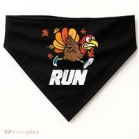Turkey Run Costume Thanksgiving Running Turkey Trot USA-Made Doggie Bandana thumb 0