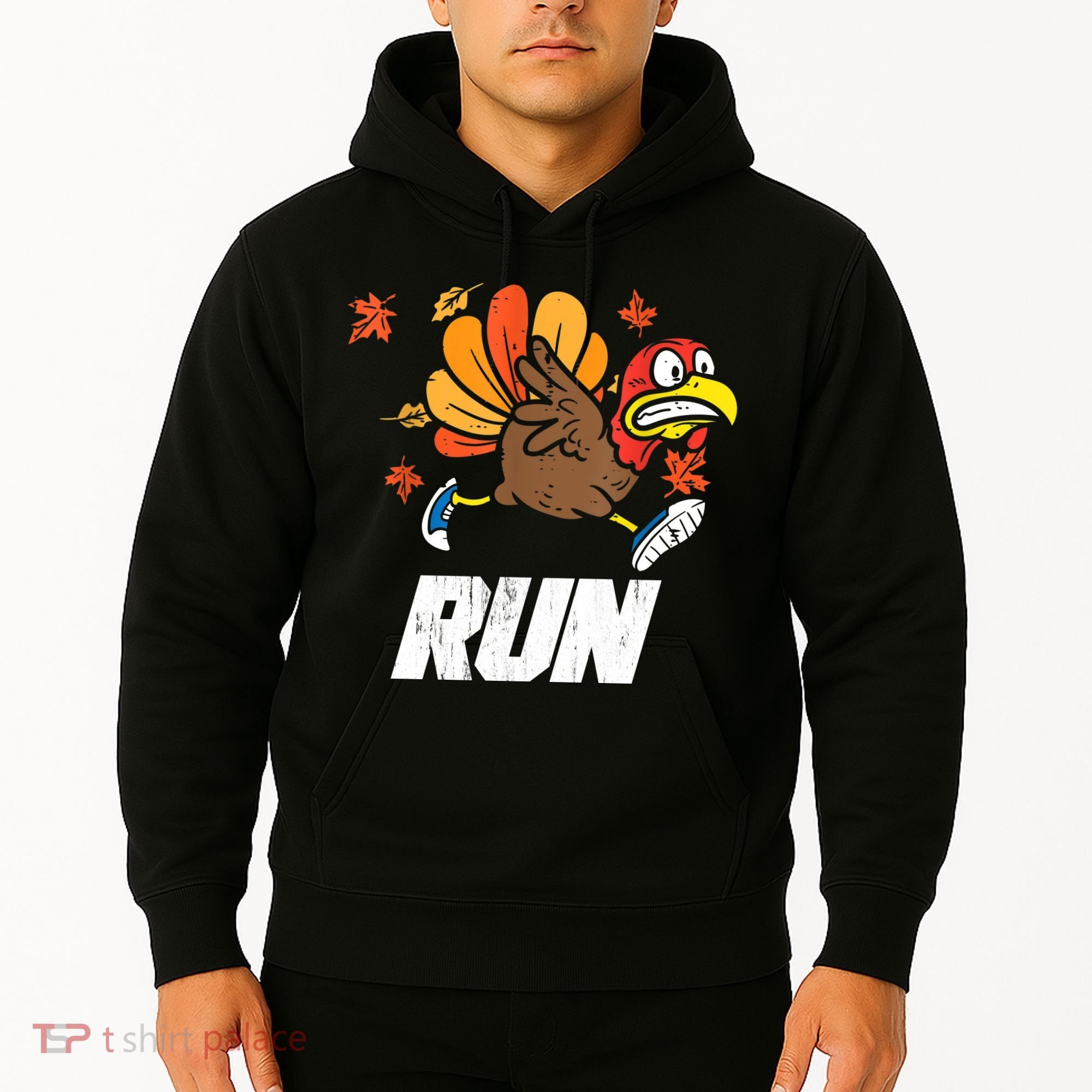 Turkey Run Costume Thanksgiving Running Turkey Trot Hoodie