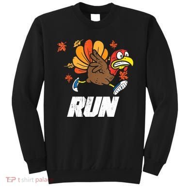 Turkey Run Costume Thanksgiving Running Turkey Trot Sweatshirt