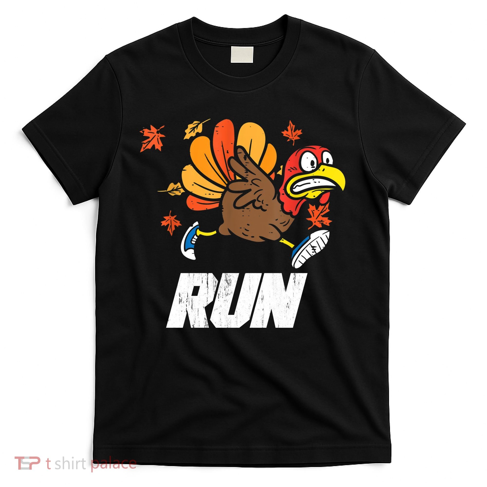 Turkey Run Costume Thanksgiving Running Turkey Trot T-Shirt