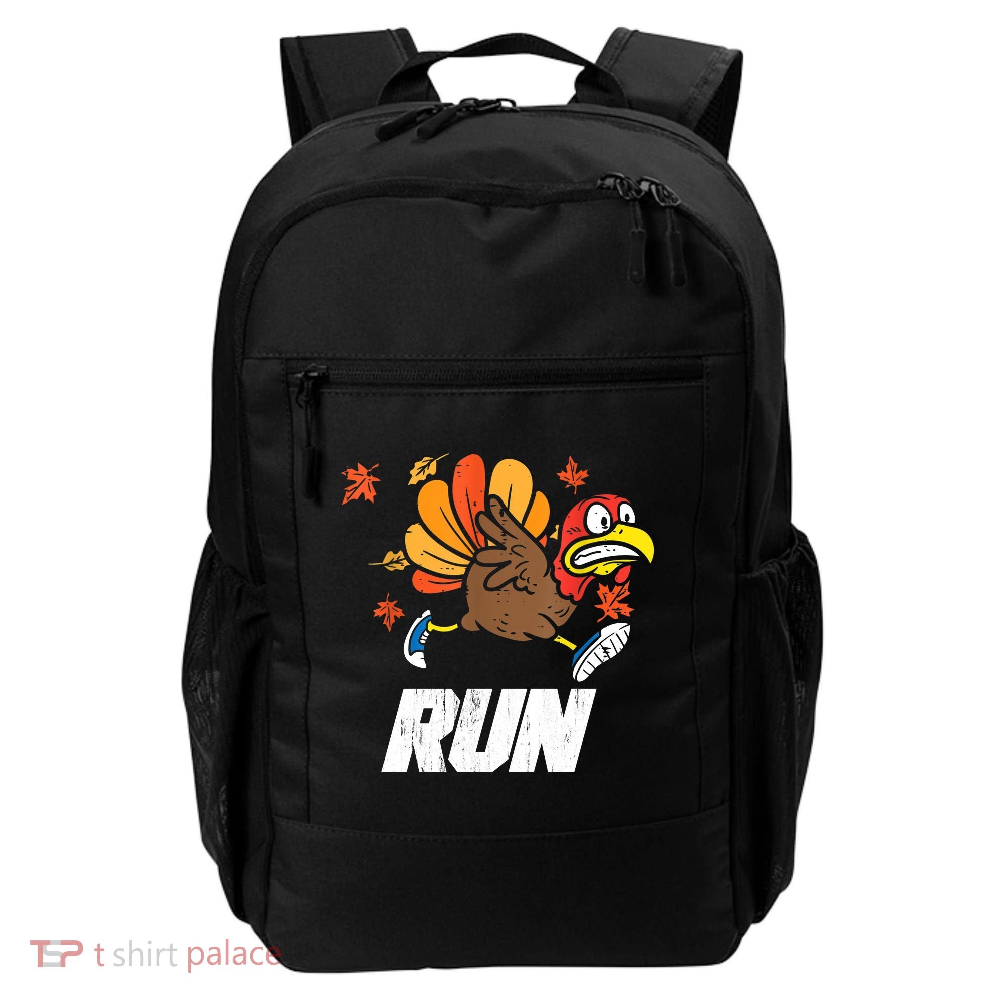 Turkey Run Costume Thanksgiving Running Turkey Trot Backpack