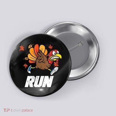 Turkey Run Costume Thanksgiving Running Turkey Trot Button