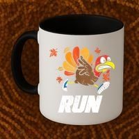 Turkey Run Costume Thanksgiving Running Turkey Trot Coffee Mug thumb 2