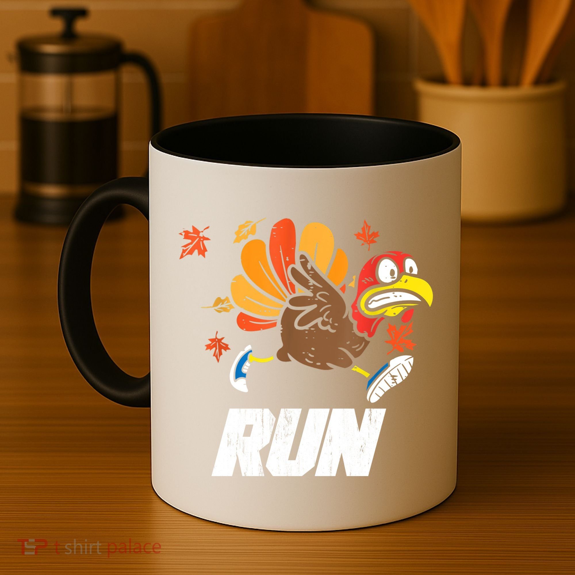 Turkey Run Costume Thanksgiving Running Turkey Trot Coffee Mug