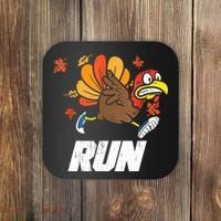 Turkey Run Costume Thanksgiving Running Turkey Trot Coaster thumb 0