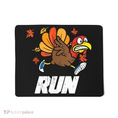 Turkey Run Costume Thanksgiving Running Turkey Trot Mousepad