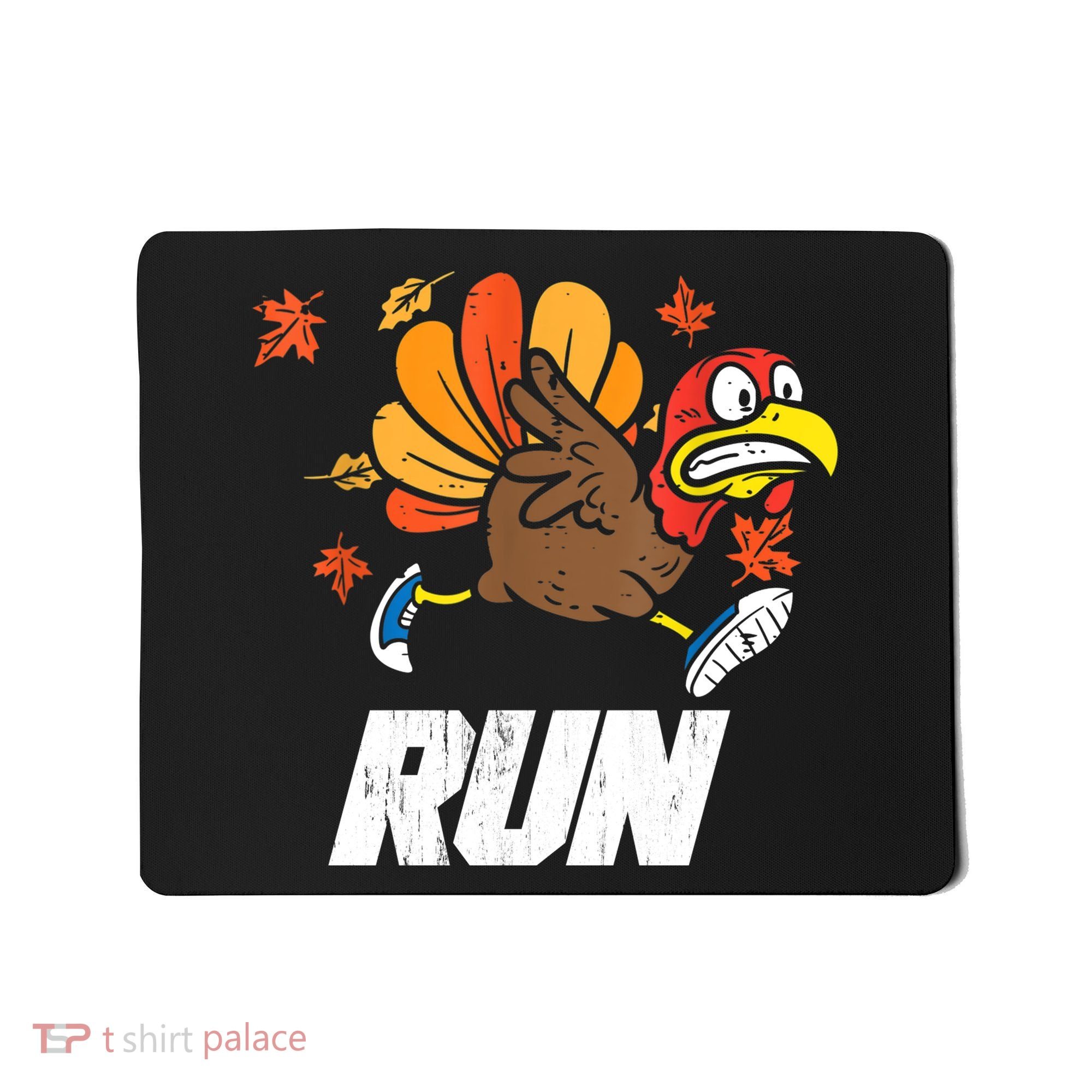 Turkey Run Costume Thanksgiving Running Turkey Trot Mousepad