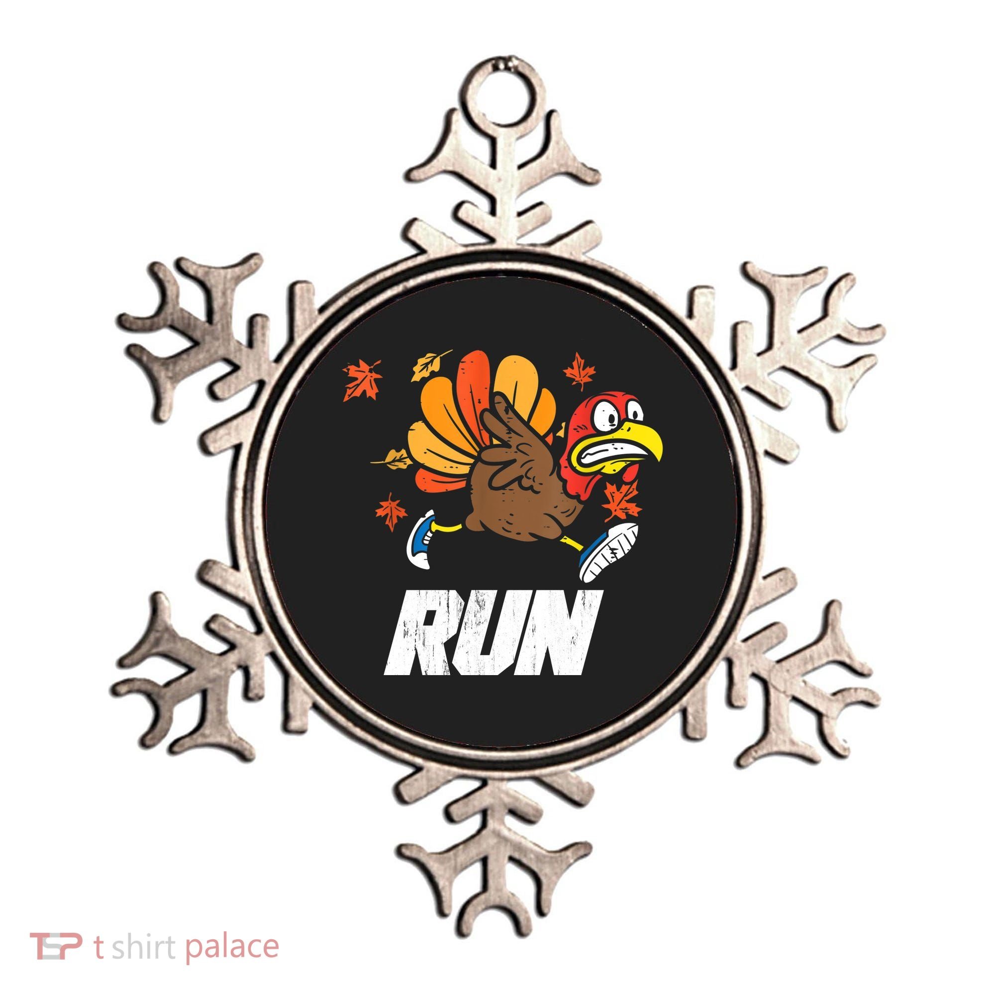 Turkey Run Costume Thanksgiving Running Turkey Trot Ornament