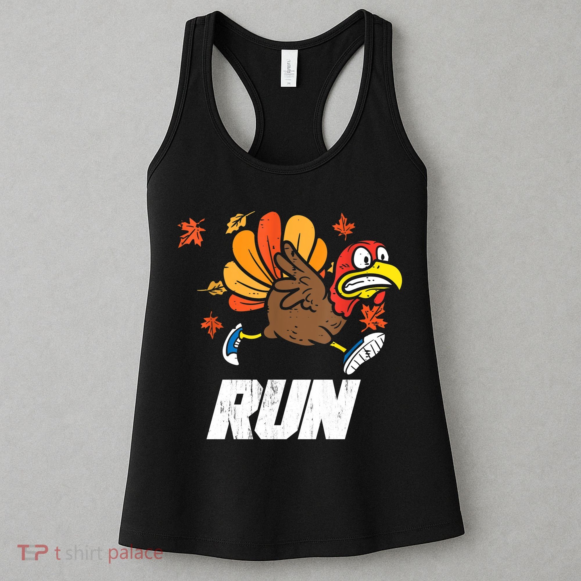 Turkey Run Costume Thanksgiving Running Turkey Trot Women's Tank Top