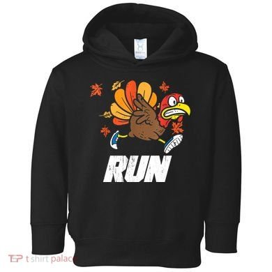 Turkey Run Costume Thanksgiving Running Turkey Trot Toddler Hoodie