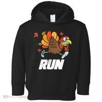Turkey Run Costume Thanksgiving Running Turkey Trot Toddler Hoodie thumb 0