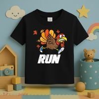 Turkey Run Costume Thanksgiving Running Turkey Trot Toddler T-Shirt thumb 3