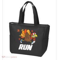 Turkey Run Costume Thanksgiving Running Turkey Trot Tote Bag thumb 3