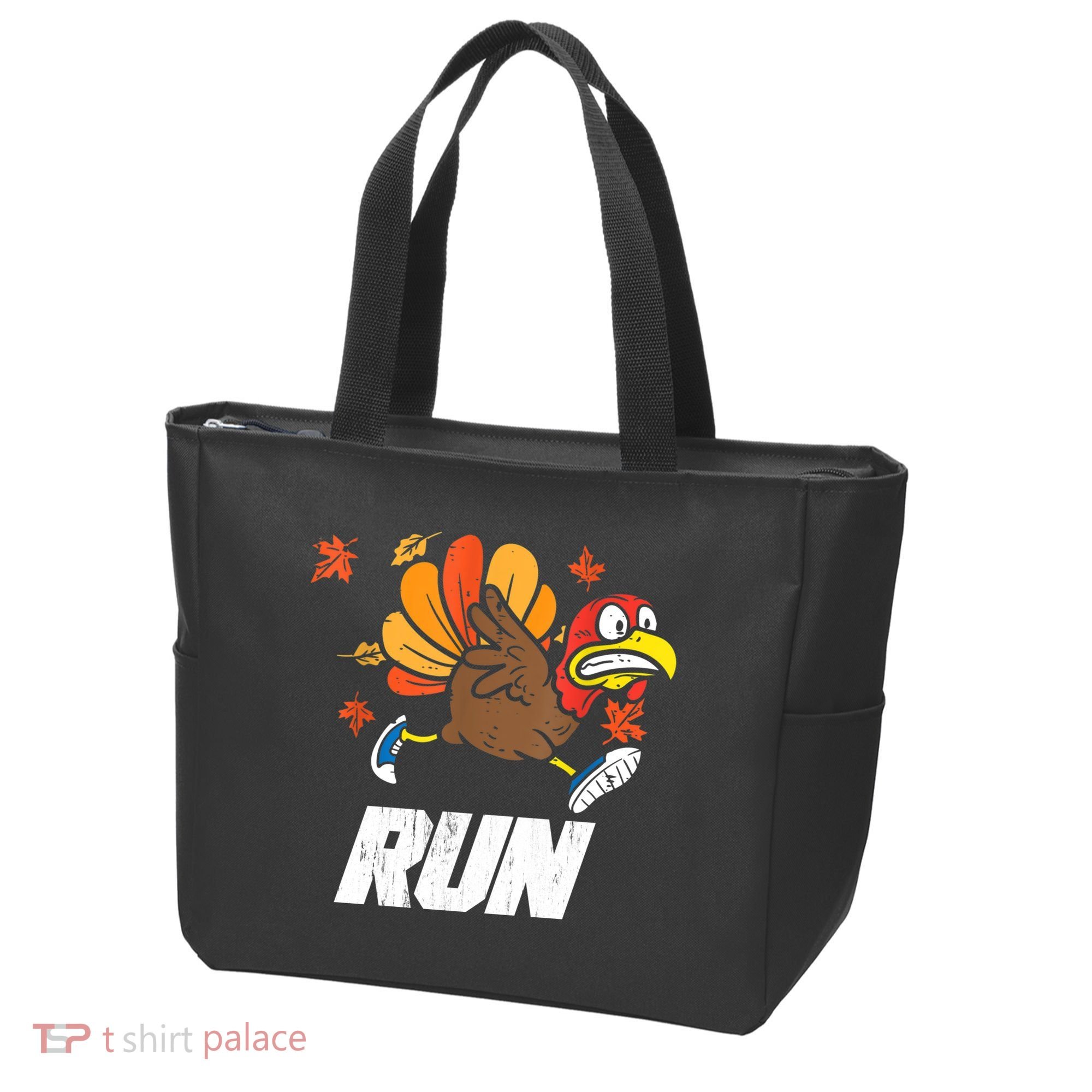 Turkey Run Costume Thanksgiving Running Turkey Trot Tote Bag
