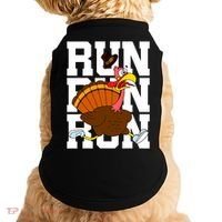 Turkey Run Costume Thanksgiving Running Turkey Trot Doggie Tank thumb 0