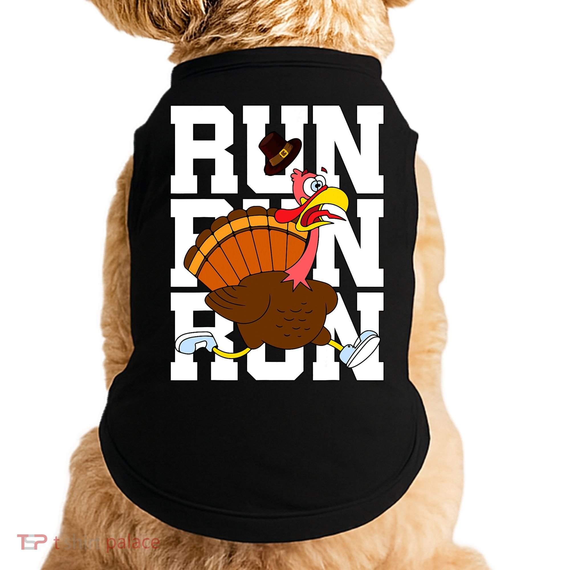 Turkey Run Costume Thanksgiving Running Turkey Trot Doggie Tank
