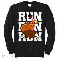 Turkey Run Costume Thanksgiving Running Turkey Trot Sweatshirt thumb 0