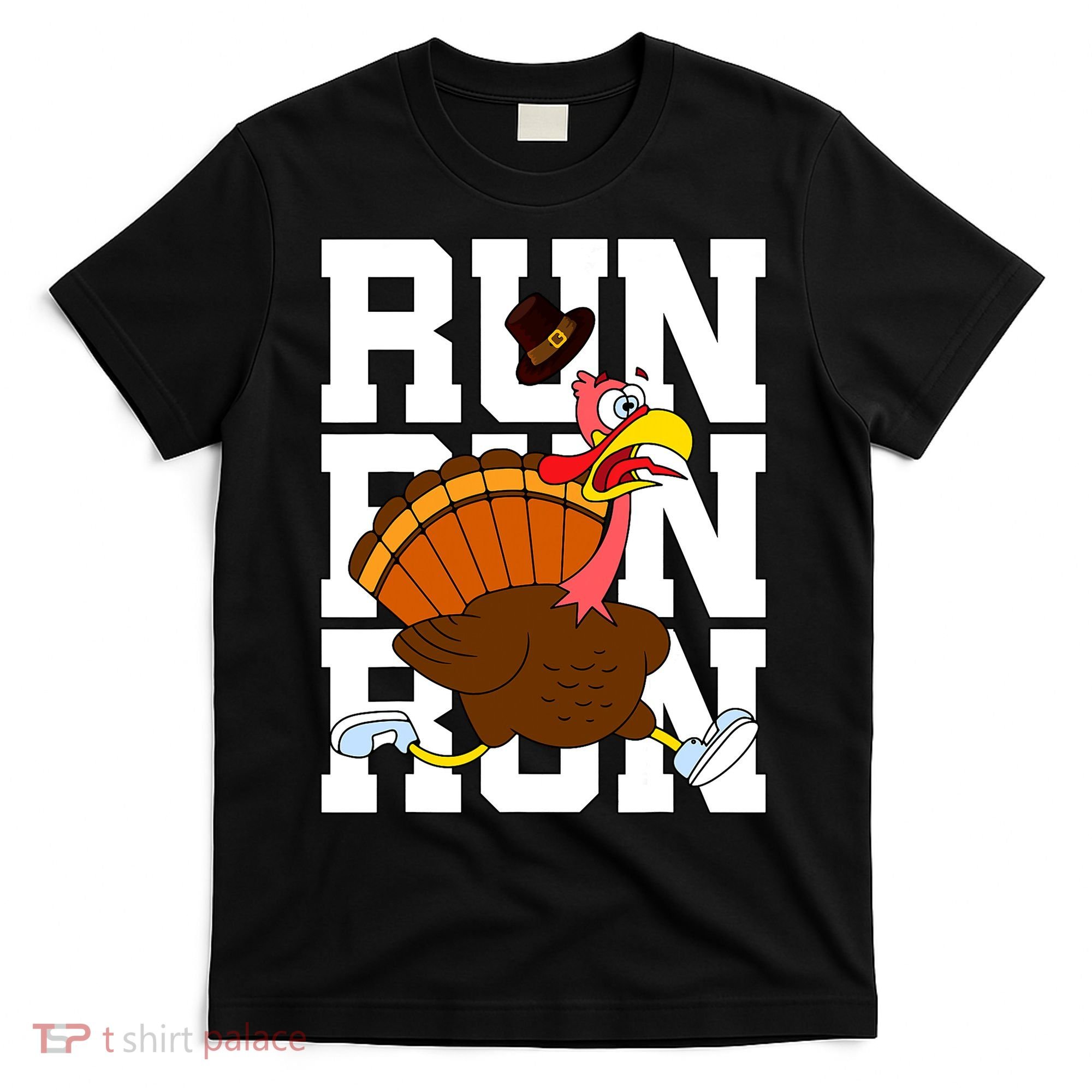 Turkey Run Costume Thanksgiving Running Turkey Trot T-Shirt