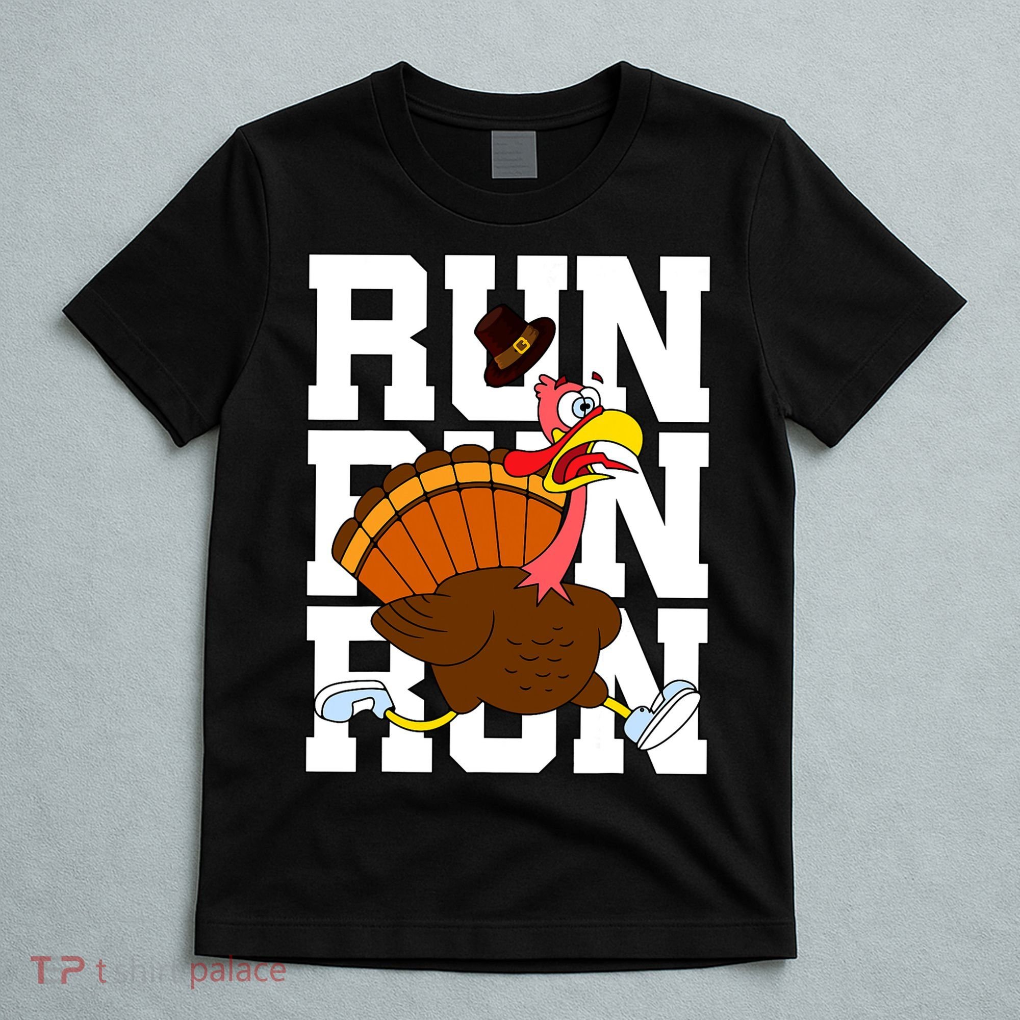 Turkey Run Costume Thanksgiving Running Turkey Trot T-Shirt