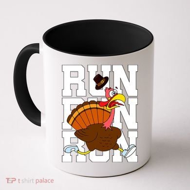 Turkey Run Costume Thanksgiving Running Turkey Trot Coffee Mug