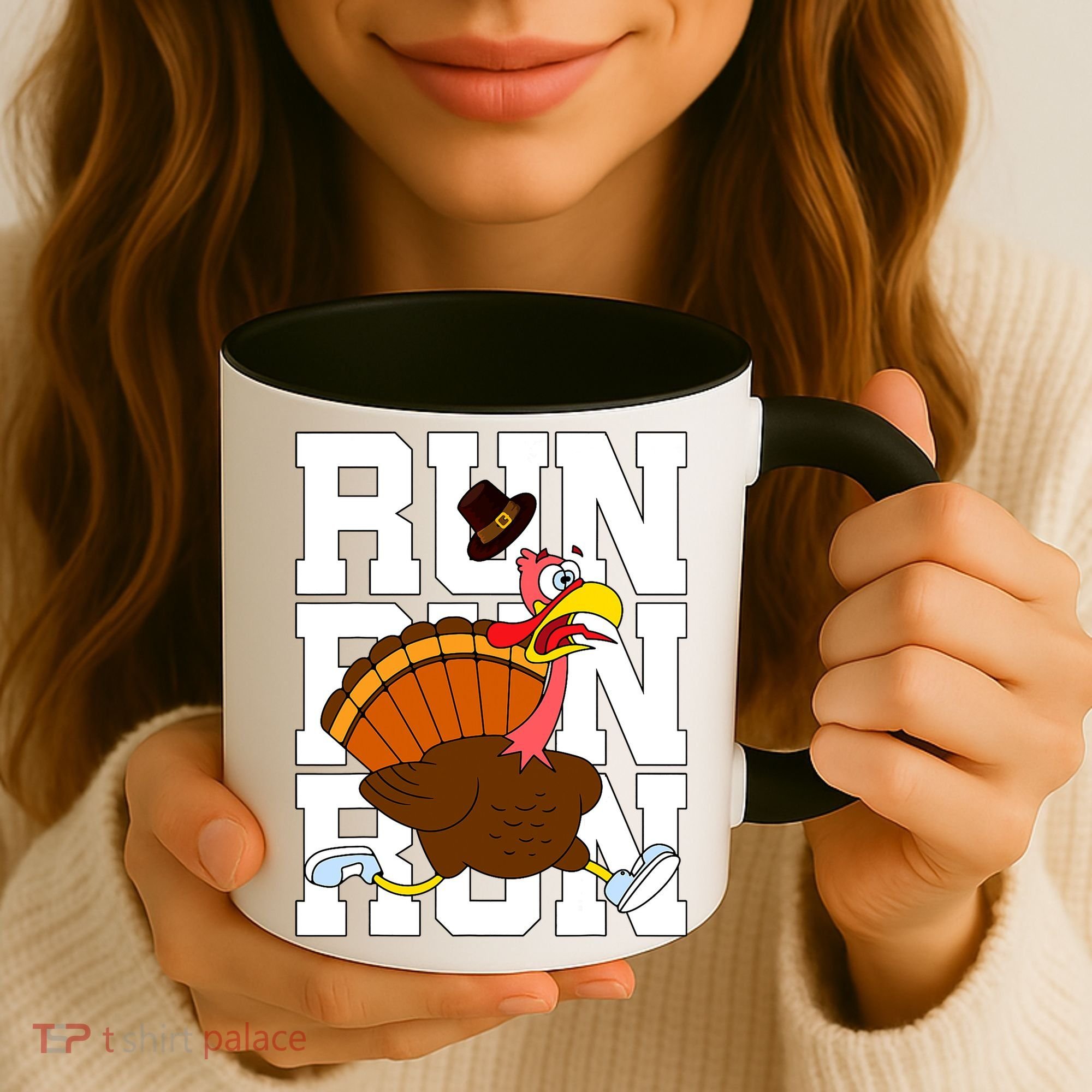 Turkey Run Costume Thanksgiving Running Turkey Trot Coffee Mug